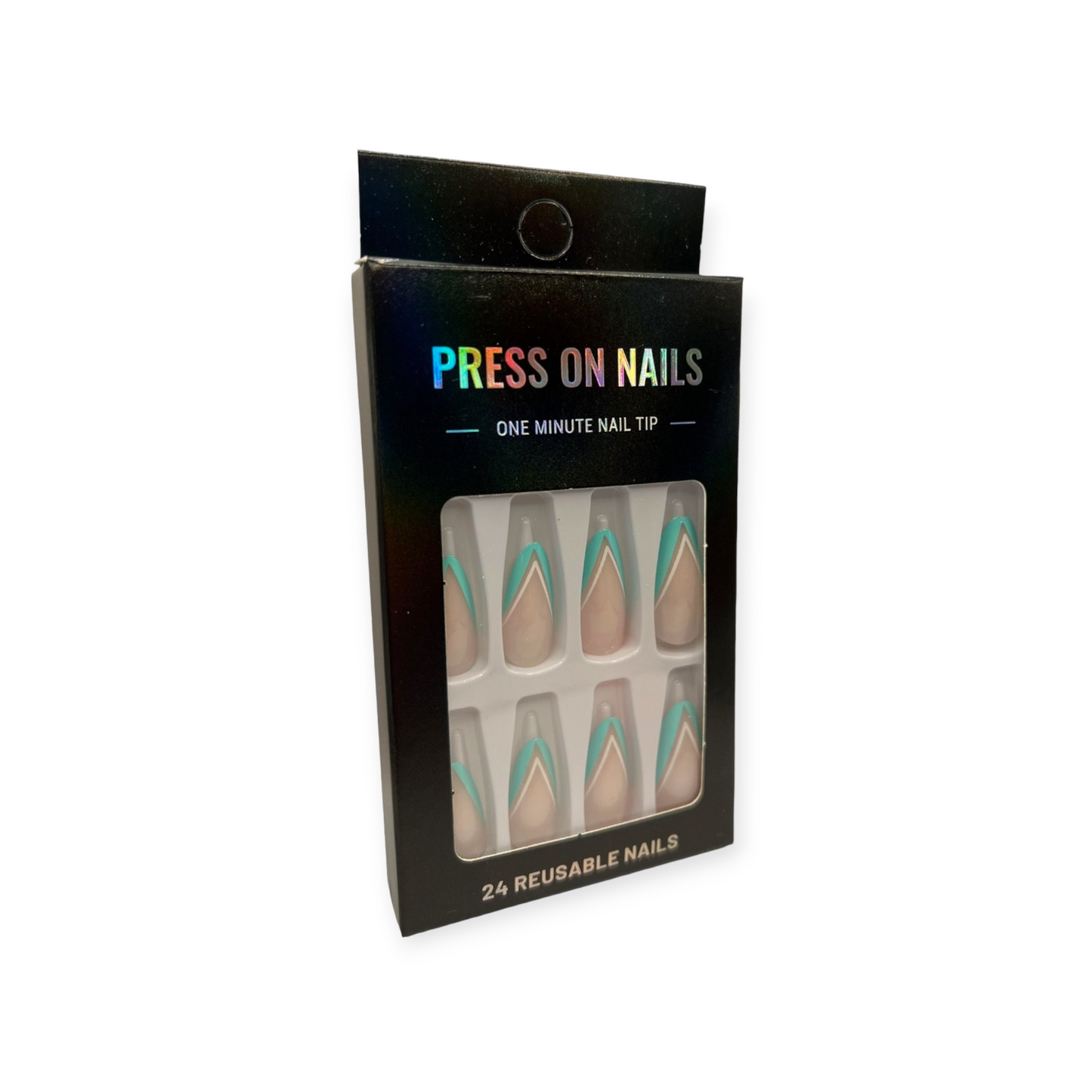 Press on Nails - Mint Groen - Almond