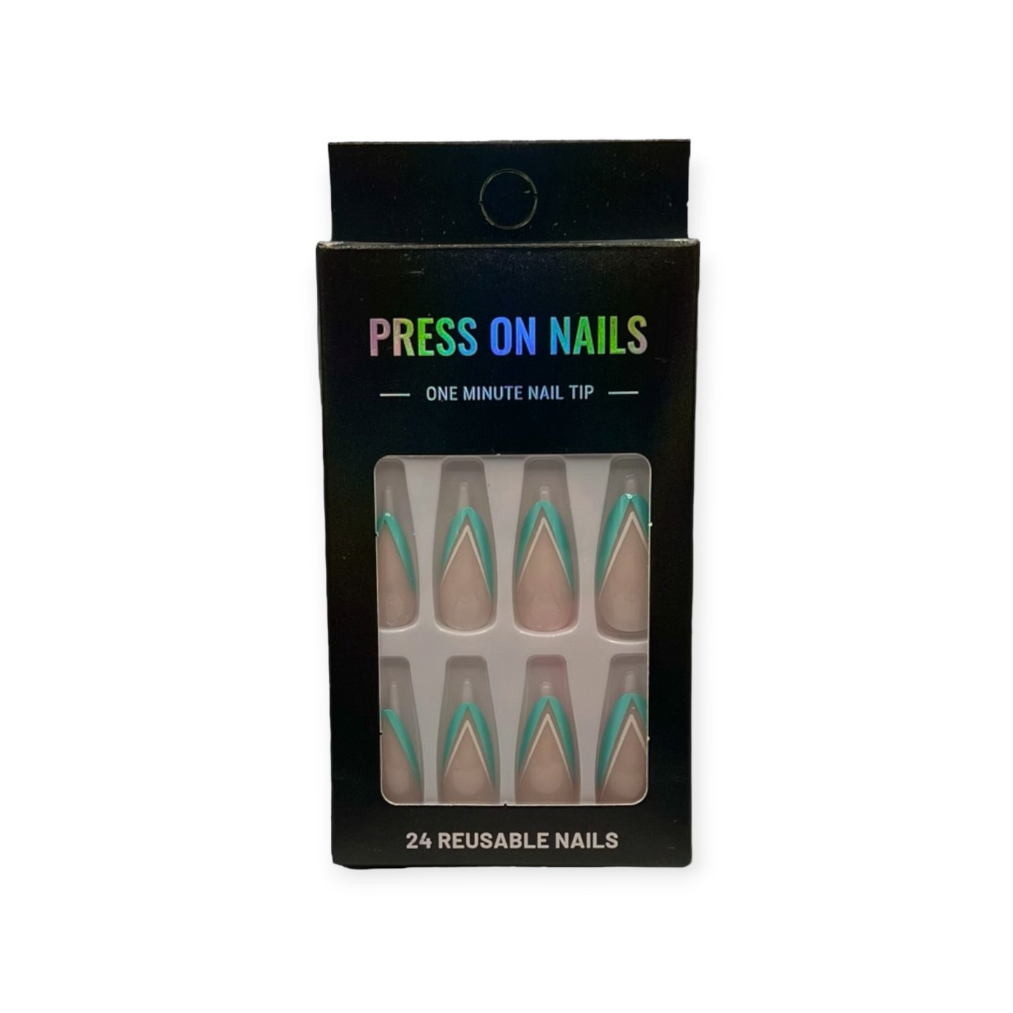 Press on Nails - Mint Groen - Almond