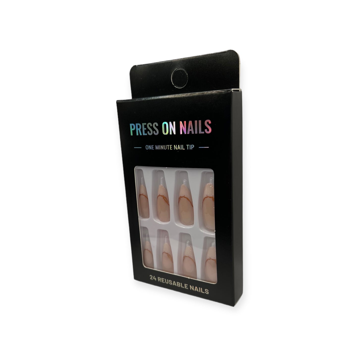 Press on Nails - Nude - Coffin