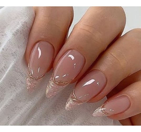 Press on Nails - Nude - Coffin