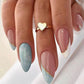 Press on Nails - Roze Blauw - Almond